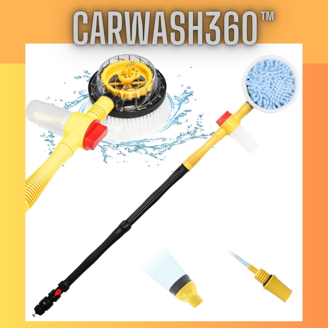 CarWash360™ CEPILLO LAVADOR DE AUTO 360ª