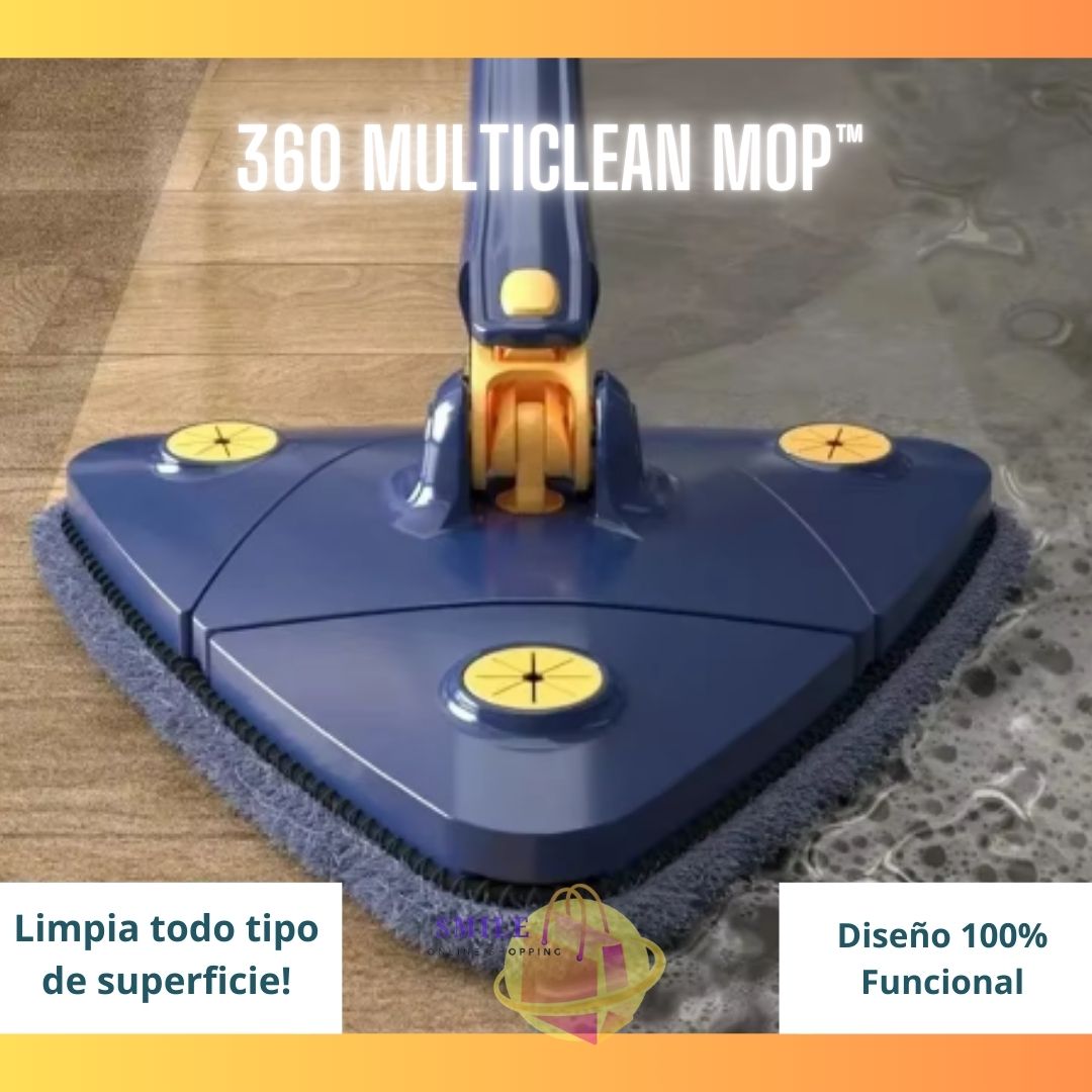 360 MultiClean Mop™ Mopa giratoria multifuncional 360 Grados